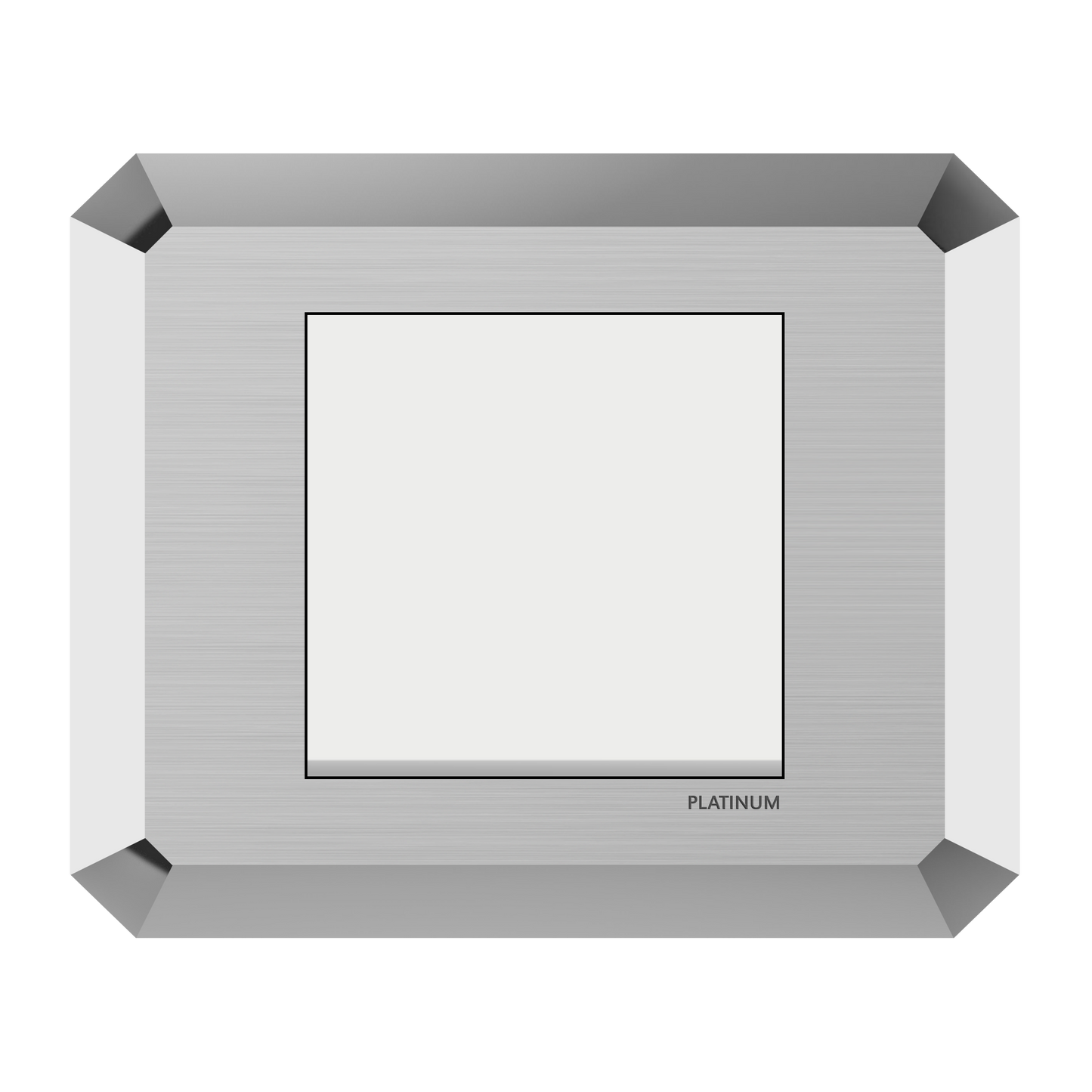 1 Gang 1 Way Switch with Plate (Platinum Electrical Wiring Devices)