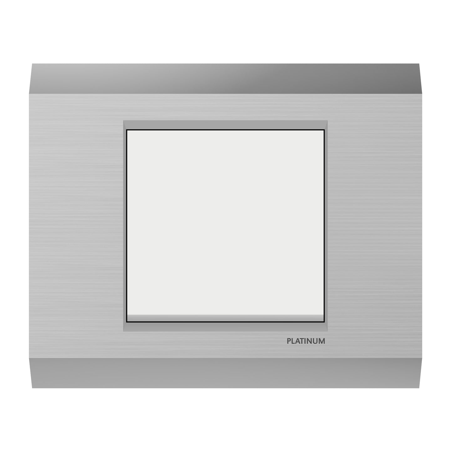 1 Gang 1 Way Switch with Plate (Platinum Electrical Wiring Devices)