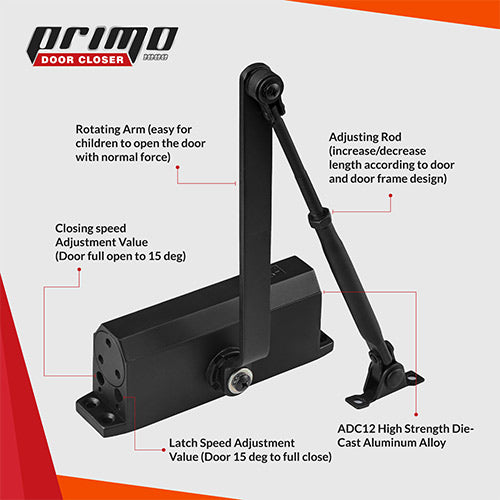 Residential Door Closer (Hold Open)